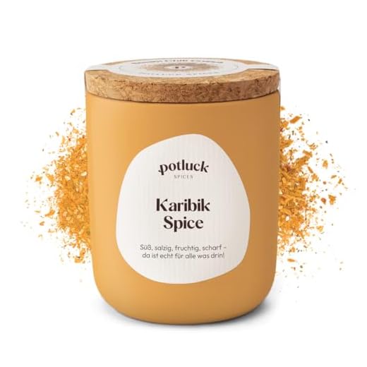 Potluck Caribbean Spice Mix, 80g, Vegan & Gluten-Free