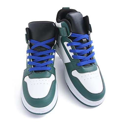 Image of VSUDO 2 Pairs Double Layer Flat Sneaker Shoe Lace, Flat Shoelace /Shoe String