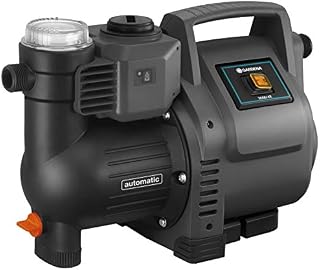 Gardena automatyczny hydrofor 3500/4E: wytrzymała pompa, w pełni zautomatyzowana, z kontrolką LED, wydajność 3500 l/h, ochronny wyłącznik termiczny, zabezpieczenie przed pracą na sucho (1757-20)