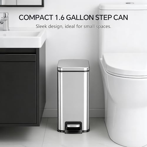 Set de Canecas de Basura de Acero Inoxidable Xcity 14.6 gal miniatura 3