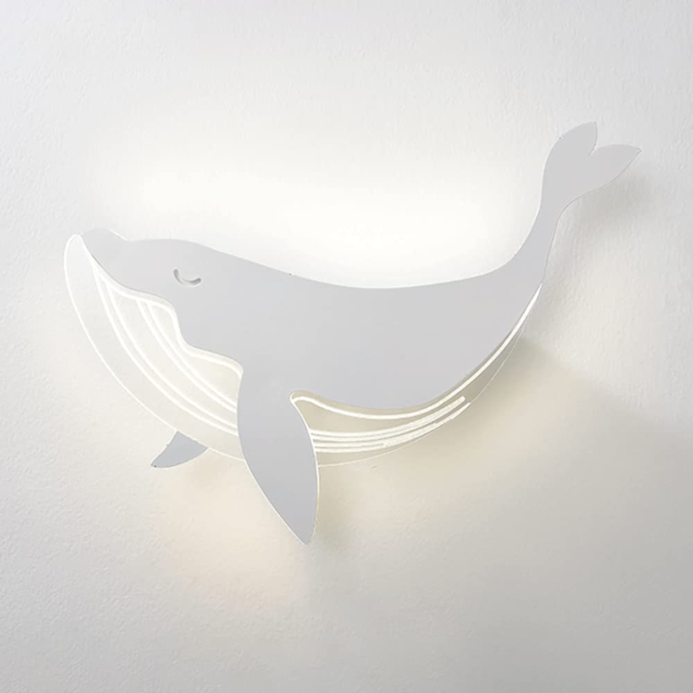 Applique murale poisson LED pour illuminer avec douceur la chambre d'enfant moderne