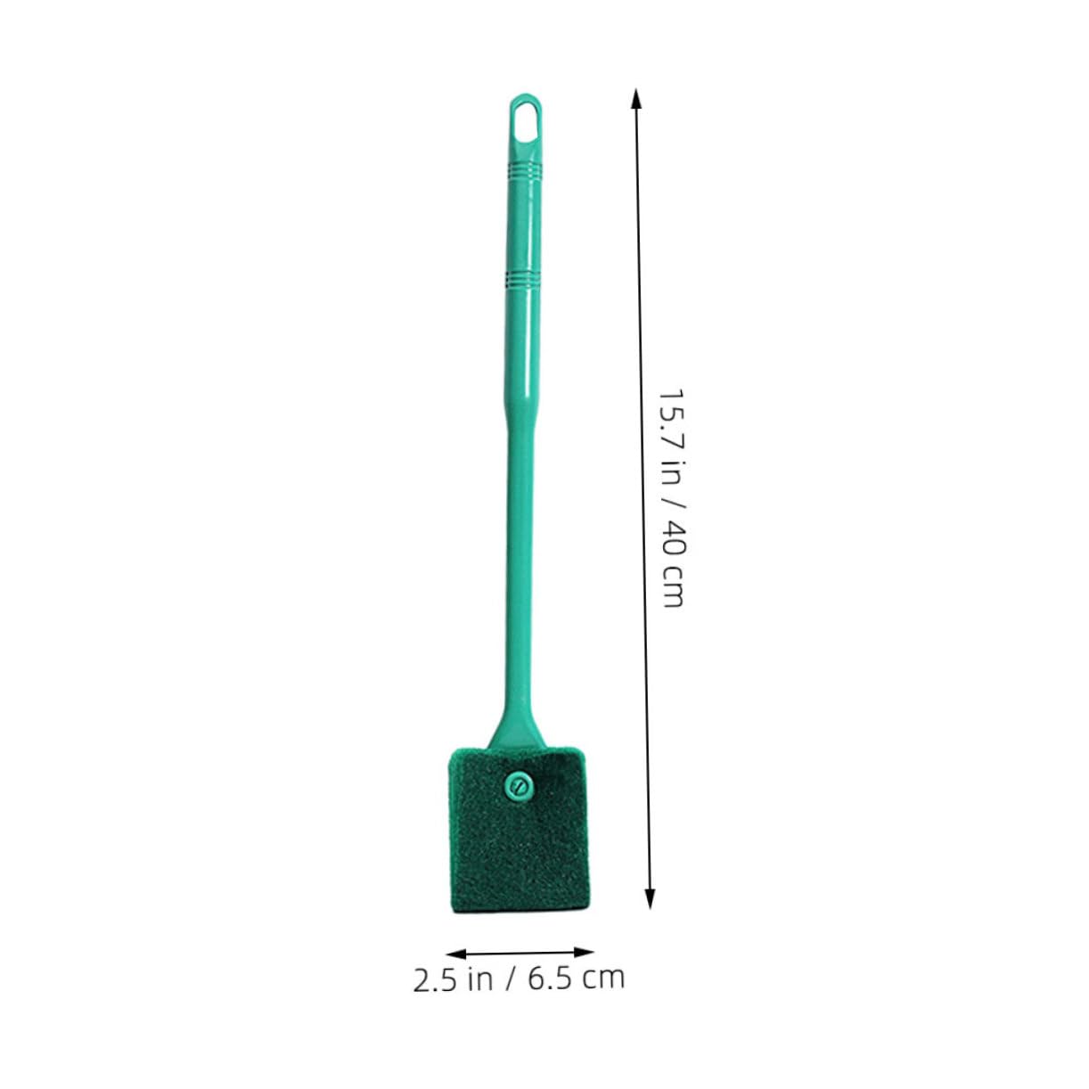 BESPORTBLE 2pcs Long Handle Fish Tank Glass Double Sided Cleaning Brush Magnetic Scrubber for Large Aquarium Random Color