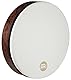Meinl Percussion FD18T-D-TF Deep Shell Tar, Frame Drum mit Kunststofffell, 45,72 cm (18 Zoll) Durchmesser, brown burl