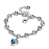 Einfaches Liebes-Stern-Form-Armband-Charme-Handgelenk-Armband-Mädchen-Zusatz Festival Schmuck (A, One Size)