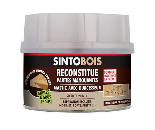 Sinto - Mastic a bois sintobois - Finition.Chêne clair - Cond. ml.500