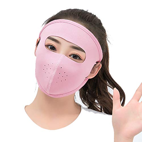 Kariwell Ice Silk Cotton Face Mask - Summer Sports Sun UV Protection Ultra