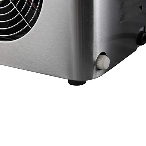WOLTU Eiswürfelmaschine 2,2L, 4min Selbstreinigung, Eiswürfelbereiter 15kg eiswürfel in 24h, 2 Größen (Klein & Groß), Ice Maker Machine Für Camping, Haus, Büro & Party, Silber – Bild 6