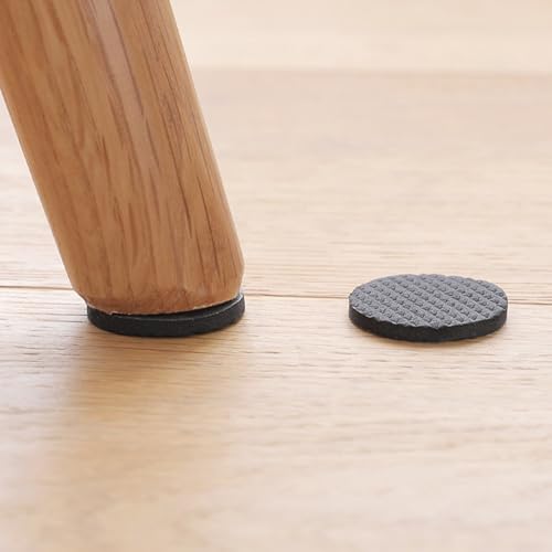 Alfombrillas de EVA para patas de muebles, diseño antideslizante que garantiza estabilidad y protección del suelo (30 cuadrados)