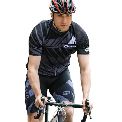 Men's Short Sleeve Full Zip Cycling Jersey