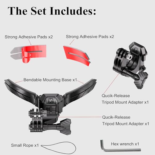 Kewig Universal Helmet Chin Mount