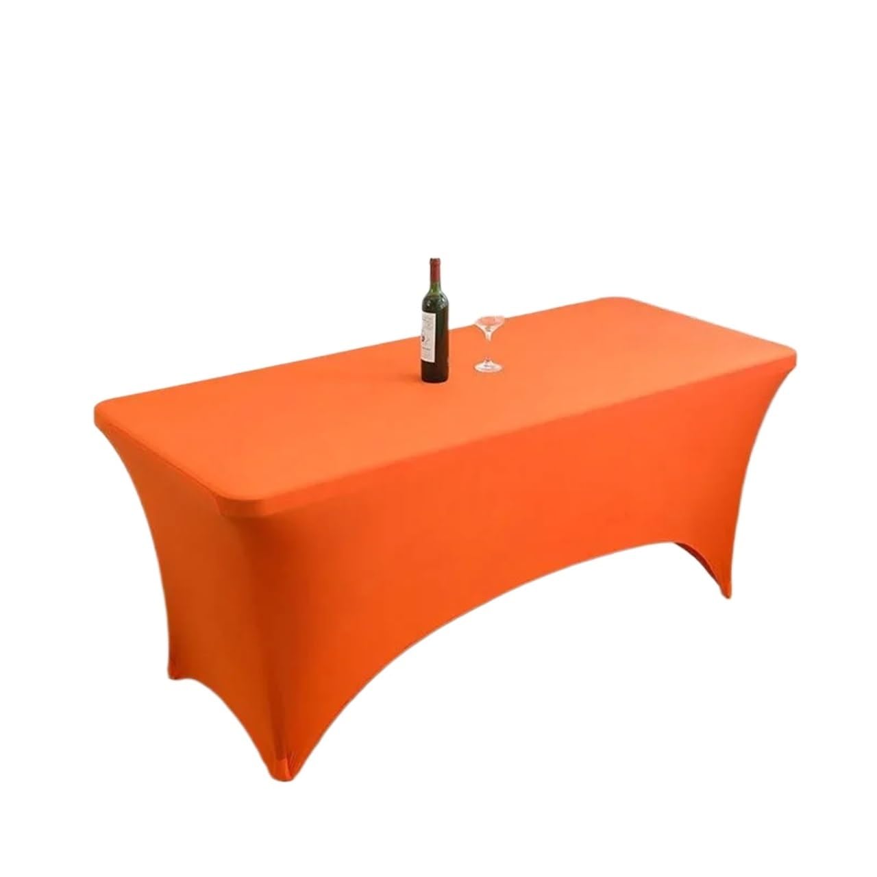 GCYEIDMA Elastic Beer Table Cover Elastic Hollow out Thiened Tablecloth for Meeting And Wedding Banquet Rectangular Bar Counter Cover(Color 14,5ft (152 * 76 * 76cm) 0.5kg)