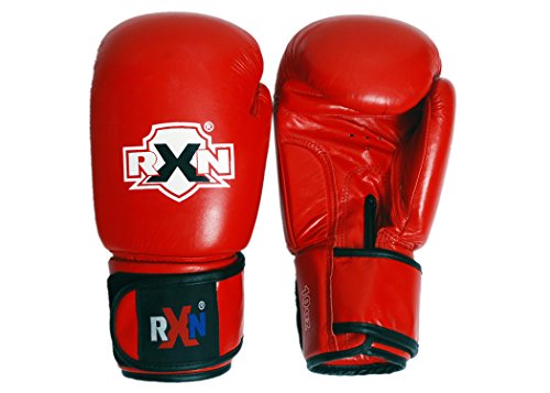 Image of RXN Training Sparring Boxing Gloves for Men & Women | Amateur Boxing Gloves for Training, Sparring & Heavy Bag Work | Multi-Layer Foam Padding | Secure Wrist Support