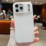 Custodia in silicone per Motorola Moto G24, cover protettiva antiurto in morbido TPU bianco.