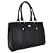 David Jones - Sac à Main Femme Cabas Fourre-Tout Grande Taille XL - Sac Fille Cours Travail Business Multicolore - Anse Longue Sac Epaule Bandoulière Cuir PU - Porte-Document Cartable - Noir