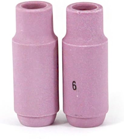 COREONE WELDINGSolutions - Alumina Nozzle Ceramic Shield Cup #6 Model 10N48 2 Pack