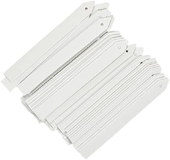 30 Pack 8 Inch White Plastic Plant Labels Markers (3)