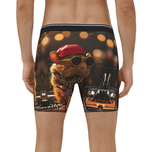 Mens Underwear Boxer Briefs - Soft Breathable Hip-Hop Guinea Pig. Men Underwear Boxer Briefs3