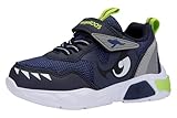 KangaROOS K-SLB Hai EV Sneaker, dk Navy/Lime, Talla 35 EU, Dk Navy Lime., 35 EU