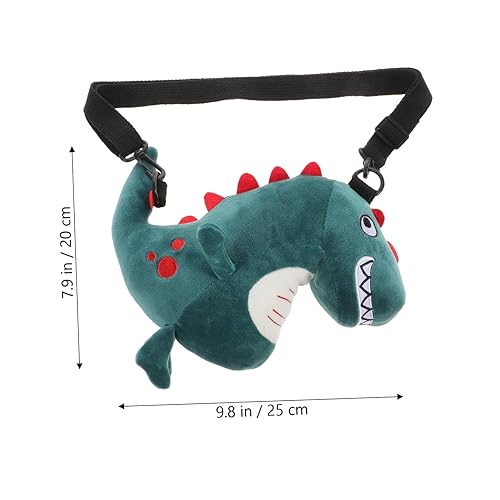 Cute Cartoon Dinosaur Coin Purse Mini Wallet for Boys and Girls Plush Change Holder Zipper for Children2