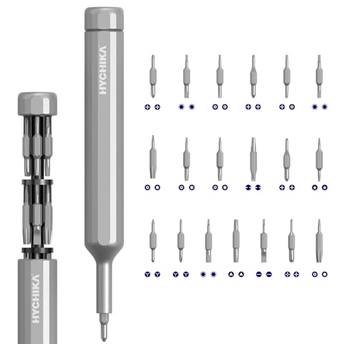 HYCHIKA 39 in 1 Feinmechaniker Schraubendreher Set - 39-in-1 Screwdriver Set IDEAL FÜR Elektronik | Brillen | Uhren | Spielzeug | Hobbyprojekte | Fahrräder