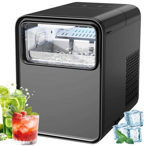Machine à glaçons Nugget 12 kg par jour de comptoir avec option autonettoyante