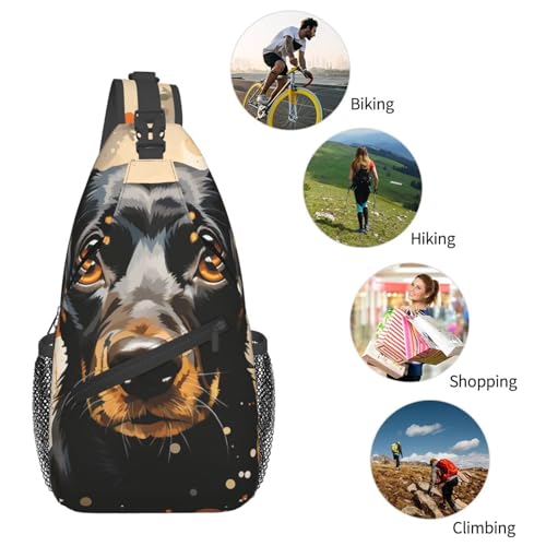 Mochila Small Sling Bag para Senderismo Unisex miniatura 6