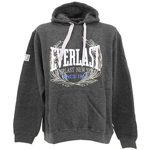 Everlast, OTH 22538 Sweat-shirt à capuche pour homme Gris ardoise Taille L