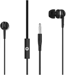 Motorola, J15000L15N1L, Earbuds 105, Fone de Ouvido com Microfone, Preto