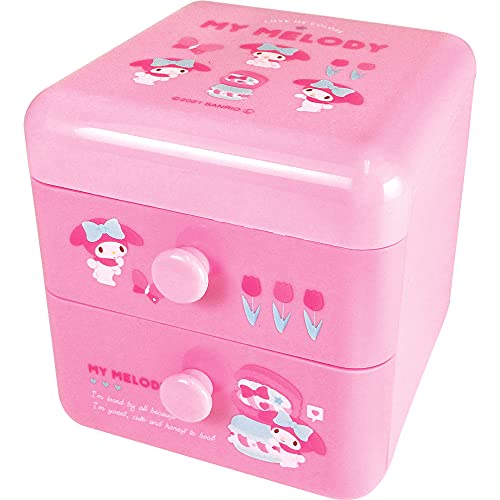 ティーズファクトリー 2段チェスト 10.1×11×10.9cm サンリオ ラブミーカラーズ/マイメロディ SR-5542068MM