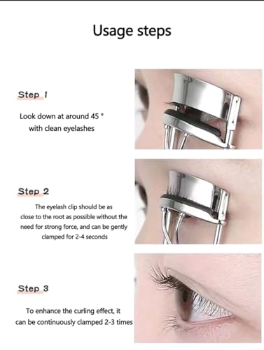 Rose-Quartz-Professional-Eyelash-Curler-Stainless-Steel-with-Silicone-pad