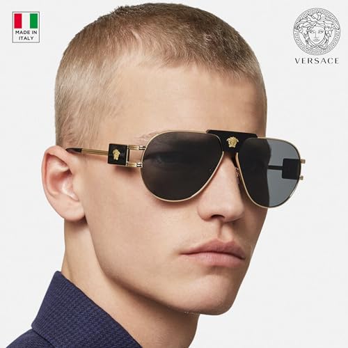 Versace VE2252 MEDUSA PILOT Shape Sunglasses with Luxury Eyewear kit by Versace - Image 7