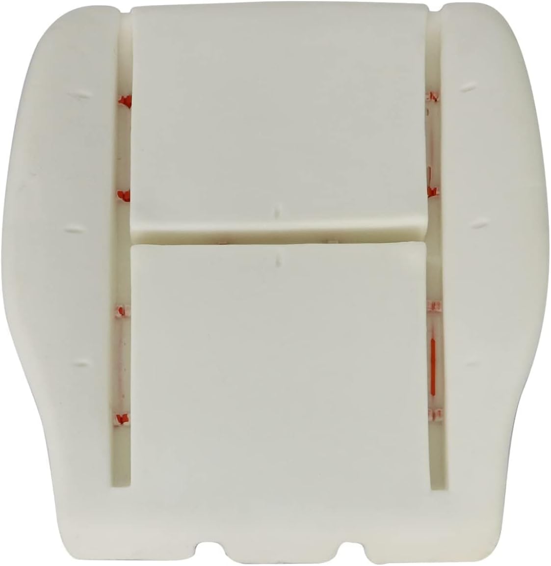 NLQR Driver or Passenger Bottom Perforated Leather Seat Cover & Foam Cushion #194 196 197Black Compatible with Cadillac Escalade Compatible with Chevy Tahoe 2007 2008 2009 2010 2011 2012 2013 2014