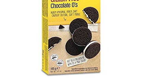 Schär Chocolate O's Kakaokekse, 165 g