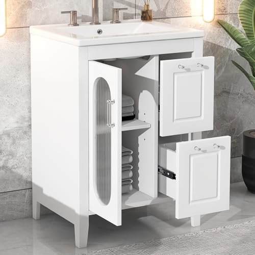 Concepts Heron Blue Glass Shelf