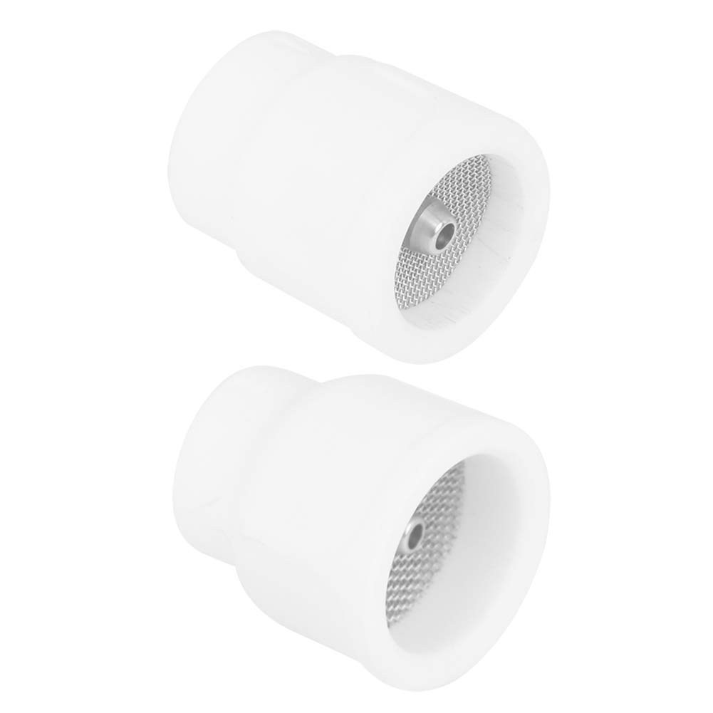2pcs TIG Welding Cups, 10# 12# Ceramic Welding Cup Set TIG Torch Kit TIG Welding Kit for WP‑17/18/26/9/20 Agon Arc Welding Torch