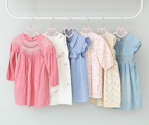 Gosche USZ1724 Kids Velvet Hangers (12.8 Inch - 50 Pack), Non-Slip Baby Clothes Hangers For Closet thumb #2