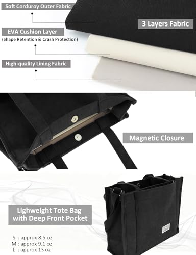 Bolso tote para mujer con compartimentos miniatura 6