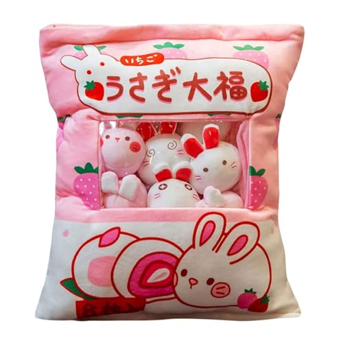 L'oreiller de lapins kawaï