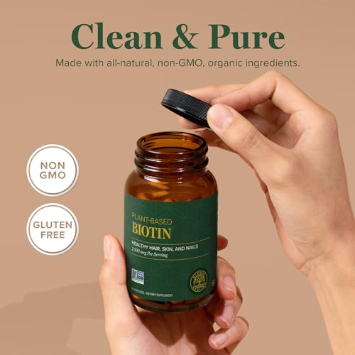 Global Healing Center Organic Biotin Supplement