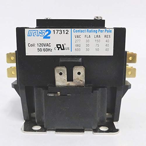 Mars 17312 Contactor MARS2 30A 1-1/2P 120V