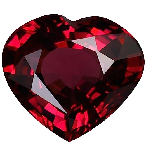 Grenat Rhodolite certifié naturel de Tanzanie 1.25 ct : Évitez les pierres de synthèse