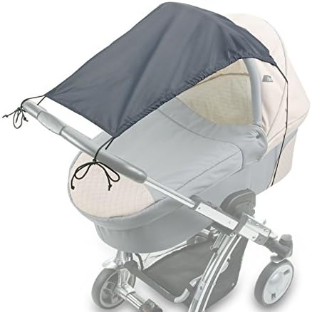 DIAGO 30104.74772 Basic Sonnensegel Kinderwagen | verstellbarer Kinderwagen Sonnenschutz mit UV Schutz 40+ - flexibles Sonnenverdeck für Babywanne