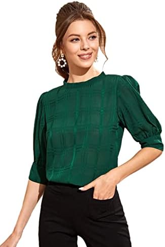 Lymio Women's Chiffon Regular Fit Top (526-576)