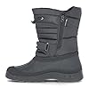 Trespass unisex adult Dodo Snow Boots, Black, 10 UK #2