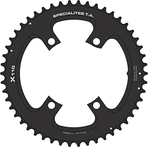 Plateau Specialites TA X110 4 Bras 110 x 11v pour transmission de vélo de route
