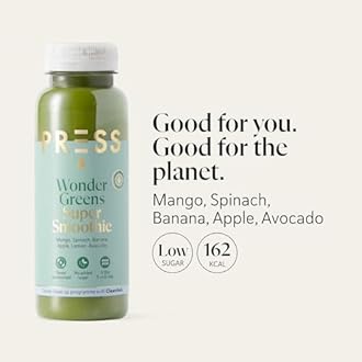 Press Healthfoods, 12 x 250ml Smoothie Bundles, Healthy Cold Pressed Juice, Vegan Smoothies Full of Vitamins and Nutrients, No Added Sugar, No preservatives