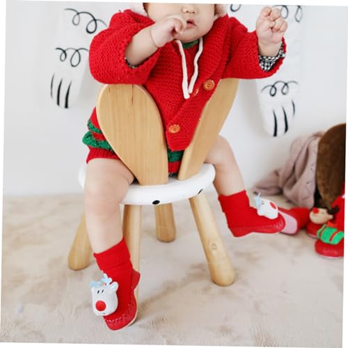 DECHOUS Warmest Kids Floor Socks Christmas Cartoon Style Soft Sole Non-skid for Kids4