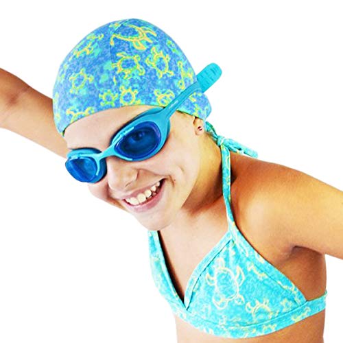 Mayiwo Quality Yes 3Pack Pure Colorful Superior Polyester Cloth Fabric Bathing Cap Swimming Caps Swimming Hats For Water Sports thumb #7