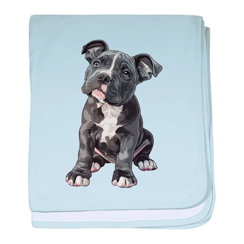 CafePress American Bully Puppy Baby Blanket, Super Soft Newborn Swaddle
