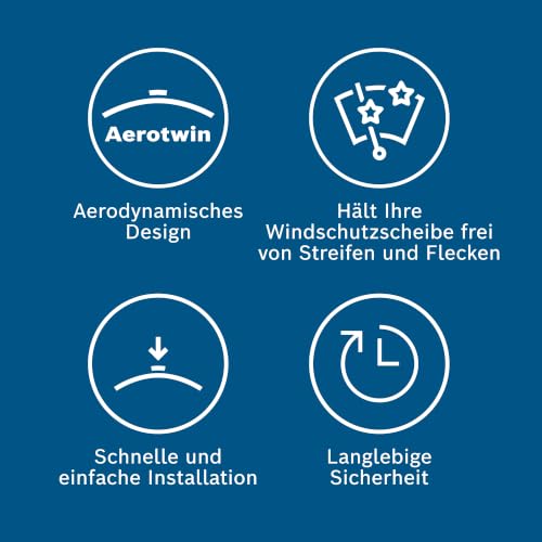 Bosch Scheibenwischer Aerotwin A295S, Länge: 600mm/400mm – Set für – Ansicht 4